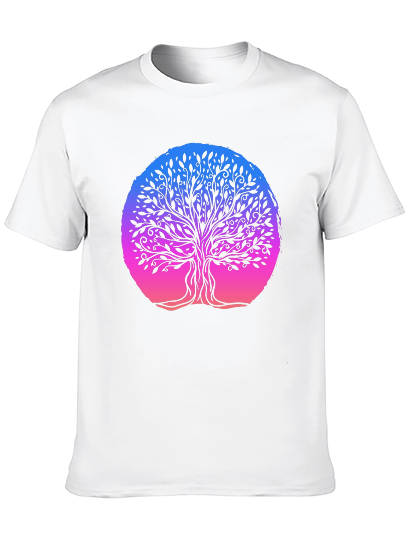 Tree of Life Graphic Tee - Black Cotton Blend