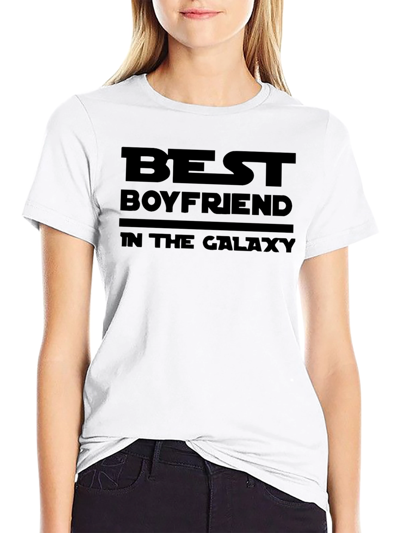 Best Boyfriend in the Galaxy Graphic Tee