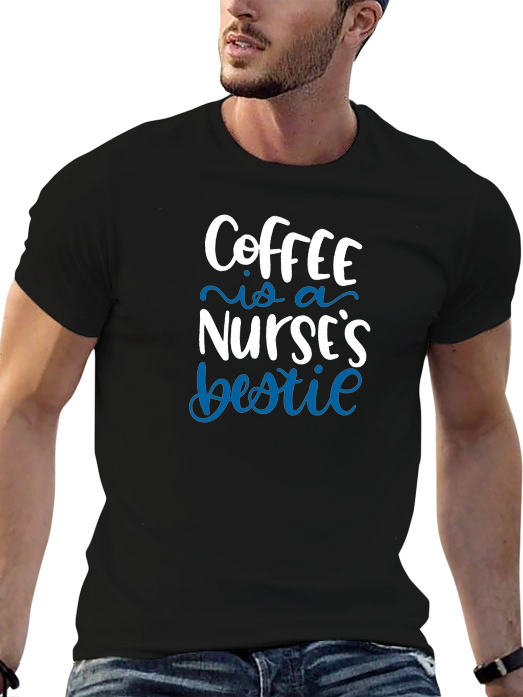 Coffee is a Nurses Bestie T-Shirt