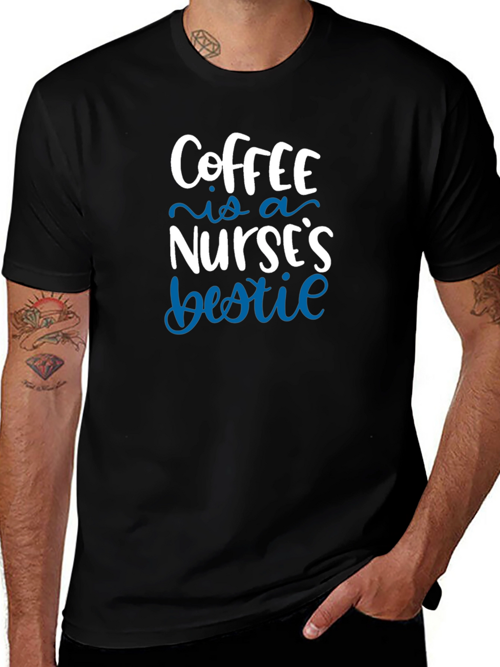 Coffee is a Nurses Bestie T-Shirt