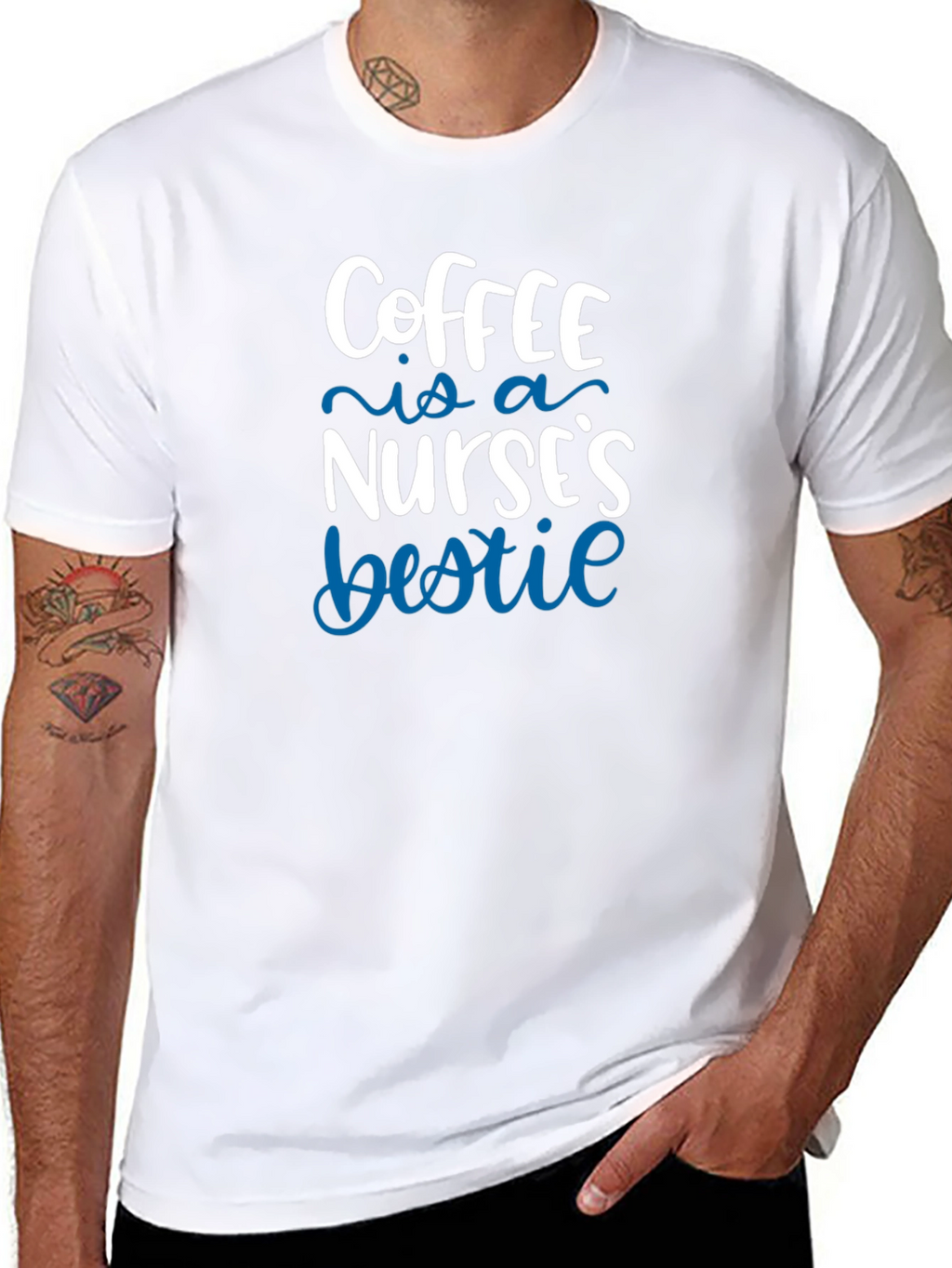 Coffee is a Nurses Bestie T-Shirt