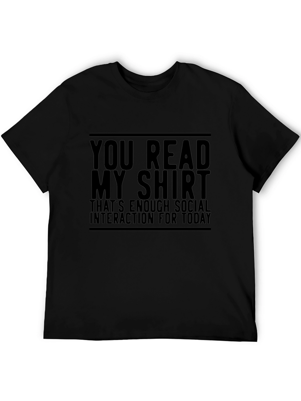 Funny Sarcastic Social Interaction T-Shirt