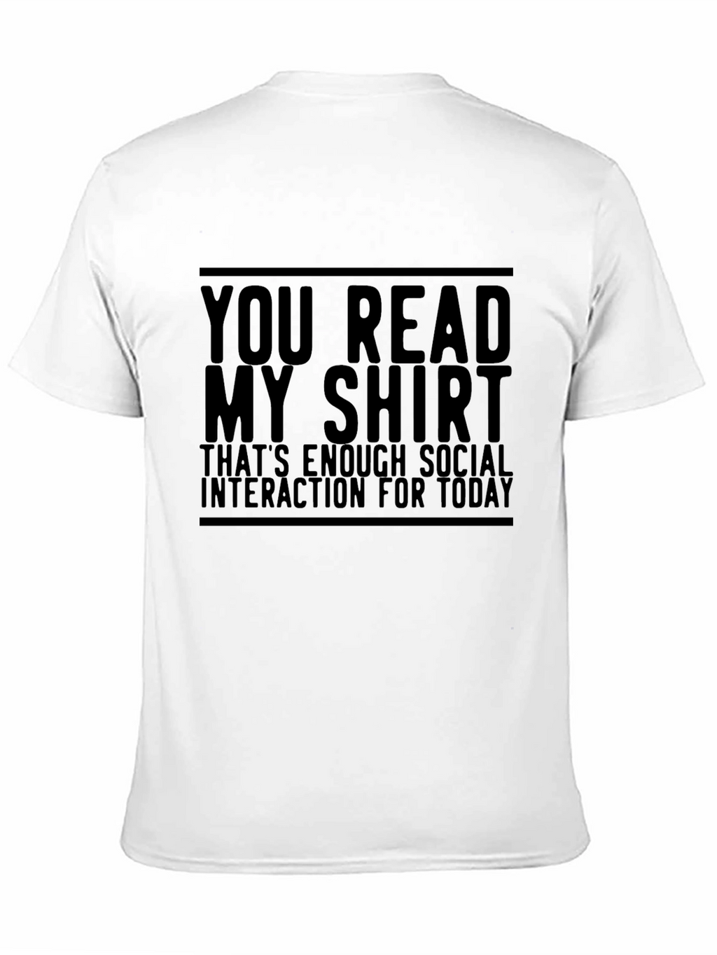 Funny Sarcastic Social Interaction T-Shirt