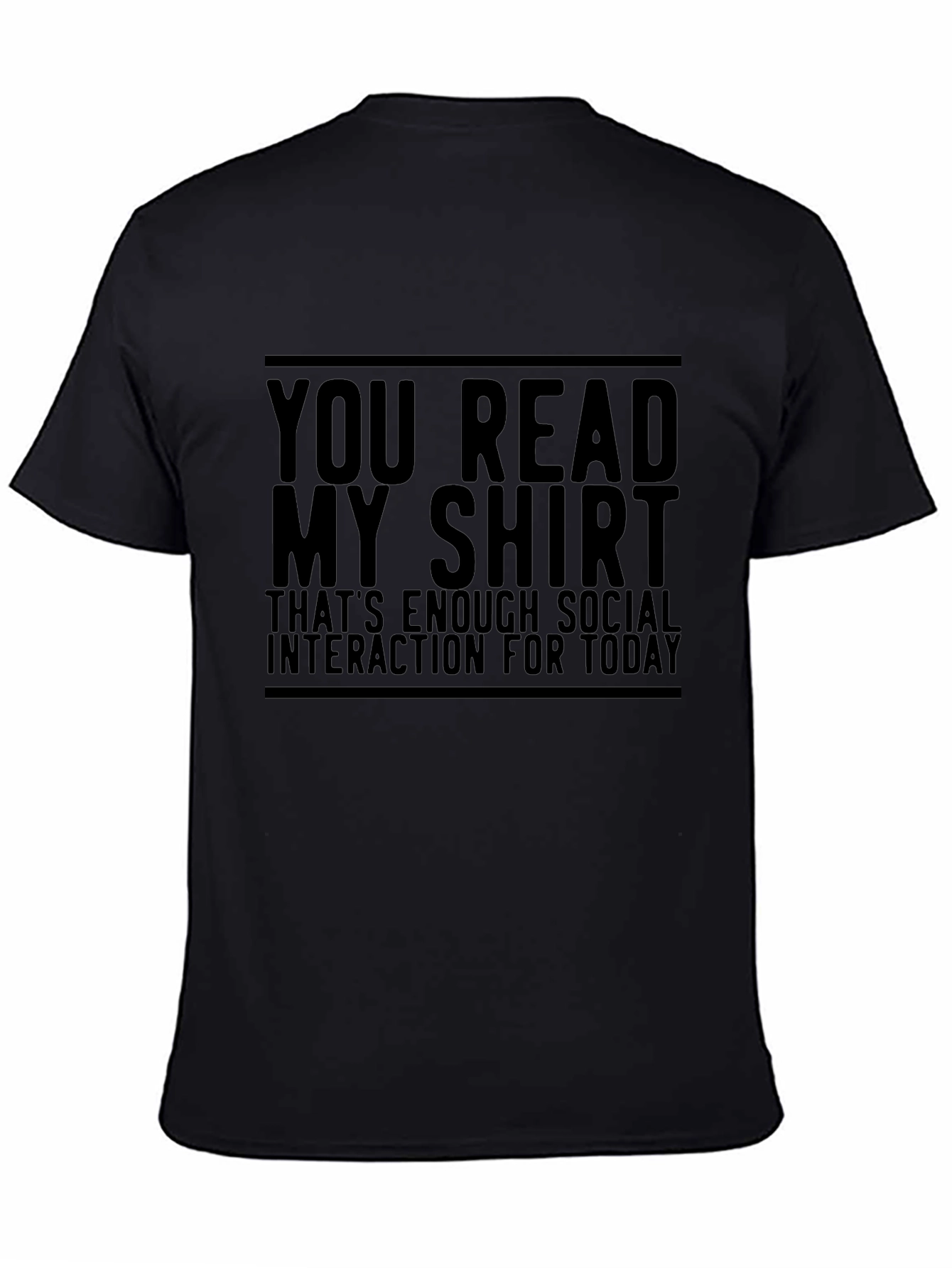 Funny Sarcastic Social Interaction T-Shirt