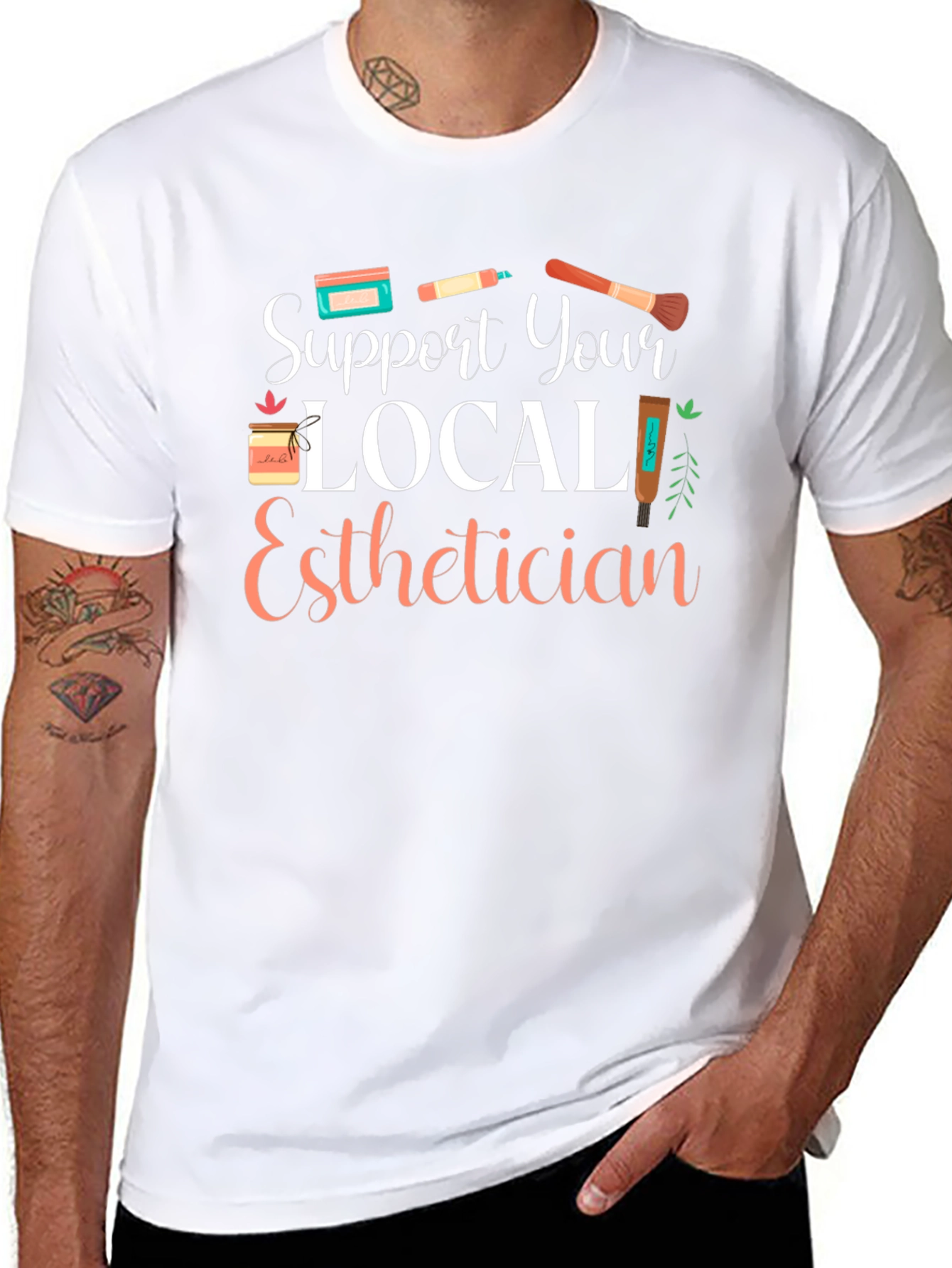 Support Your Local Esthetician T-Shirt