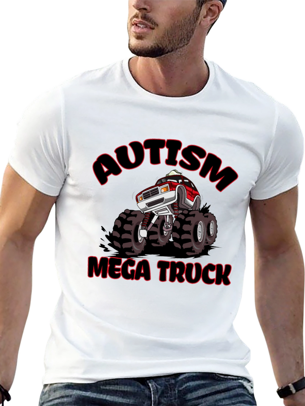 Autism Mega Truck T-Shirt