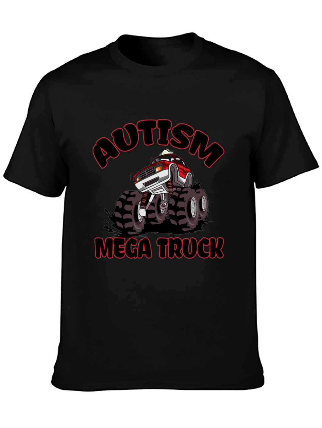 Autism Mega Truck T-Shirt