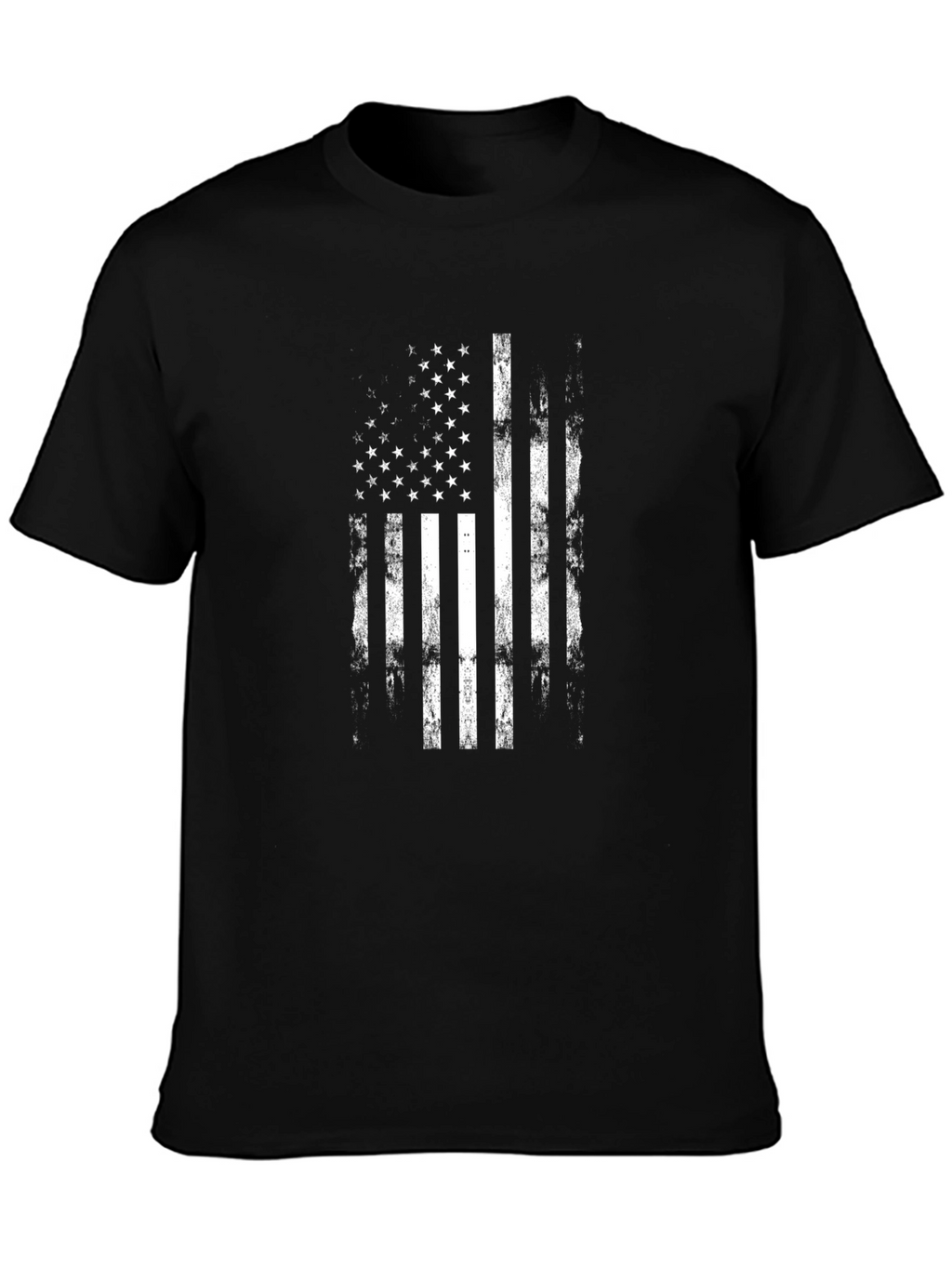 Distressed American Flag Graphic Tee