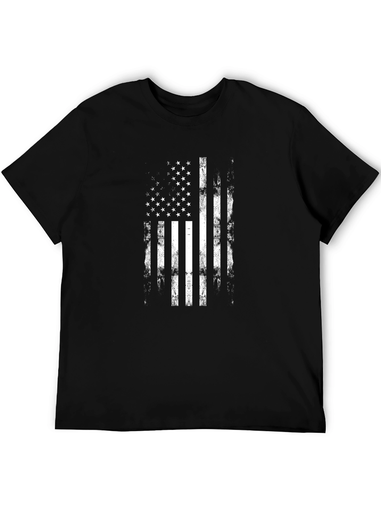 Distressed American Flag Graphic Tee