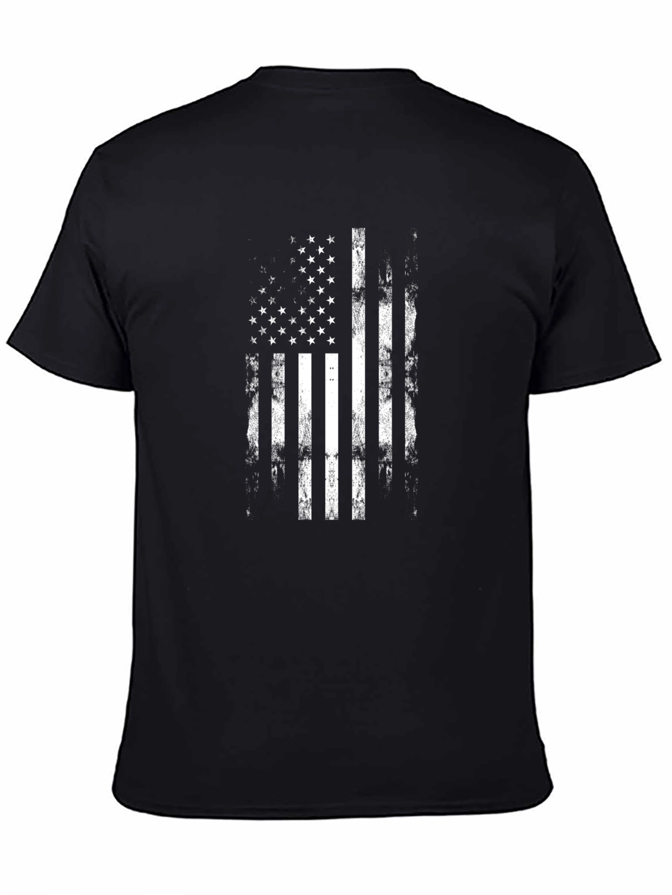 Distressed American Flag Graphic Tee