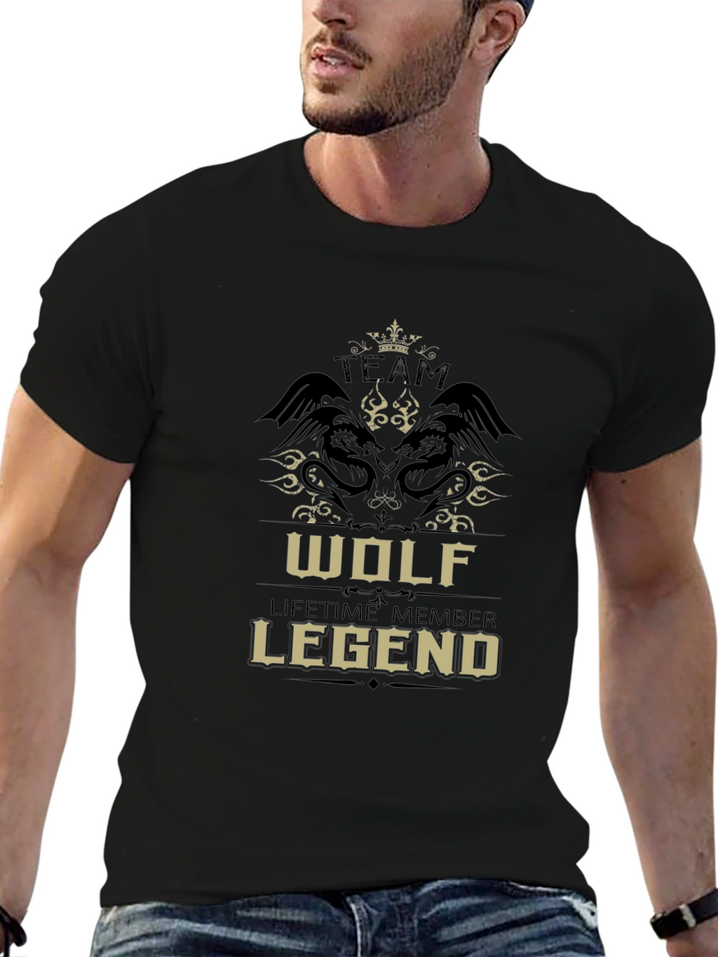 Wolf Legend T-Shirt - Lifetime Member Tee