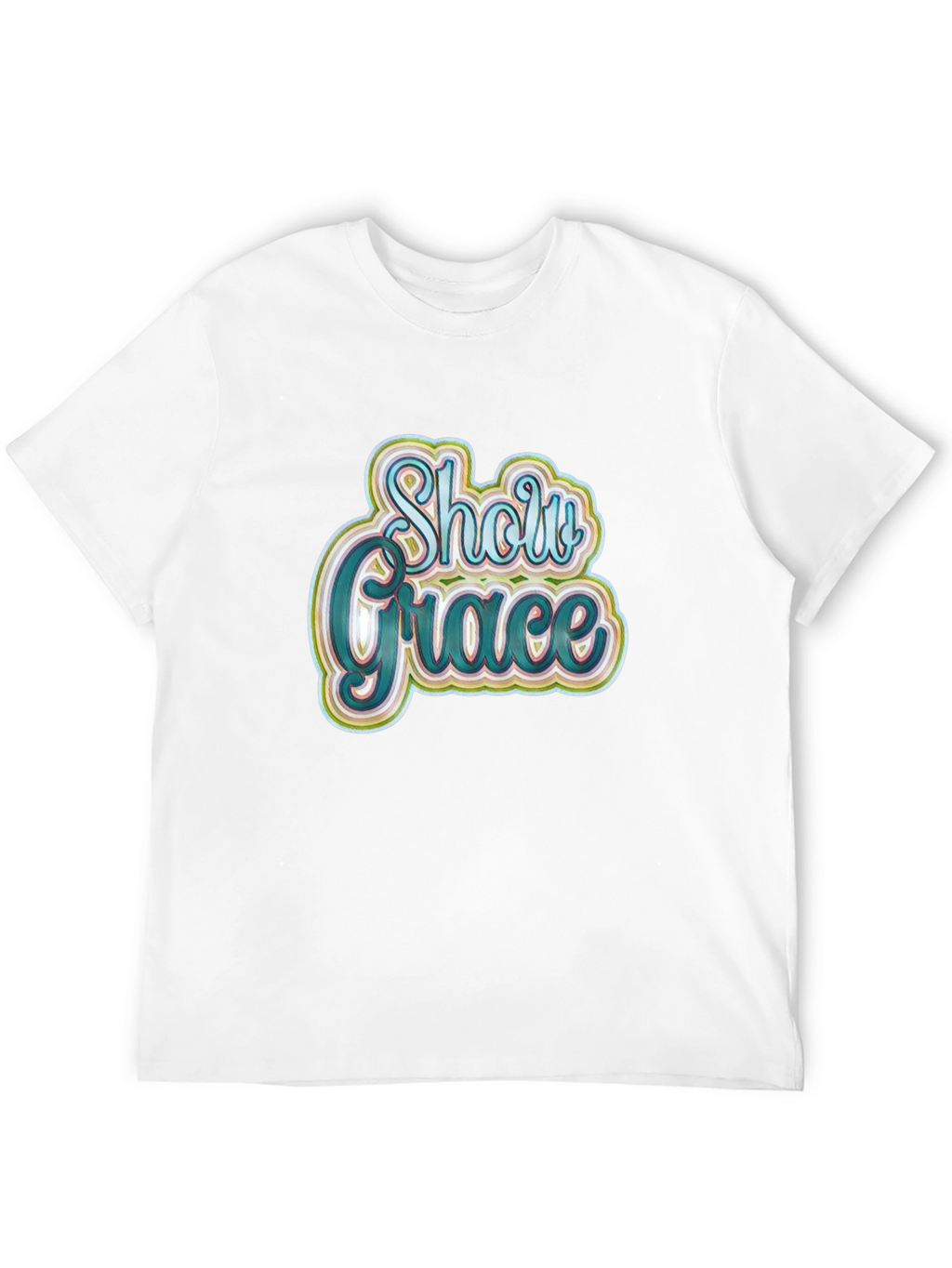 Show Grace Black Graphic T-Shirt