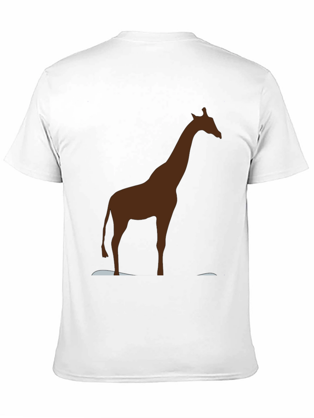 Giraffe Graphic Tee - Mens Black T-Shirt