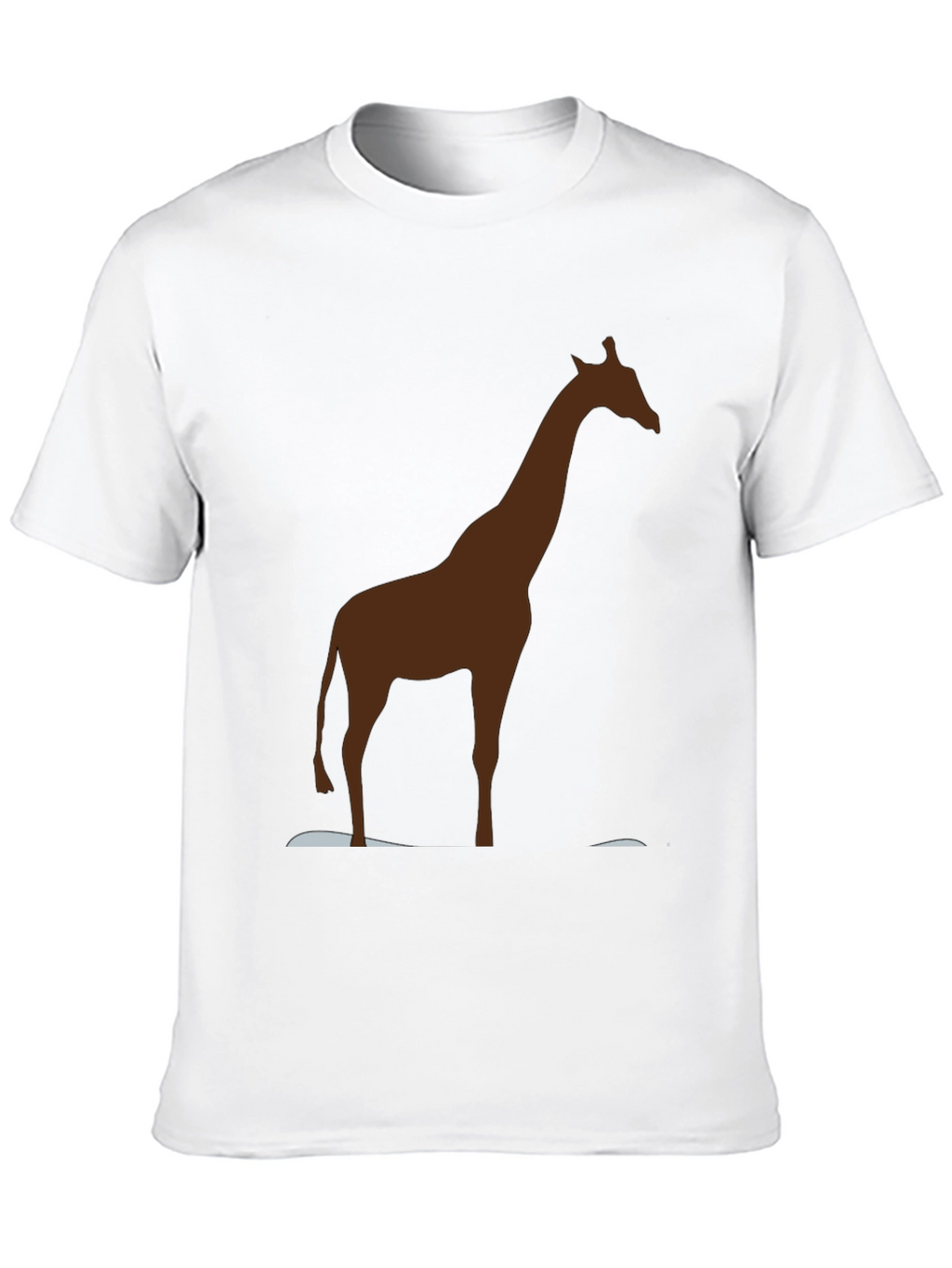 Giraffe Graphic Tee - Mens Black T-Shirt