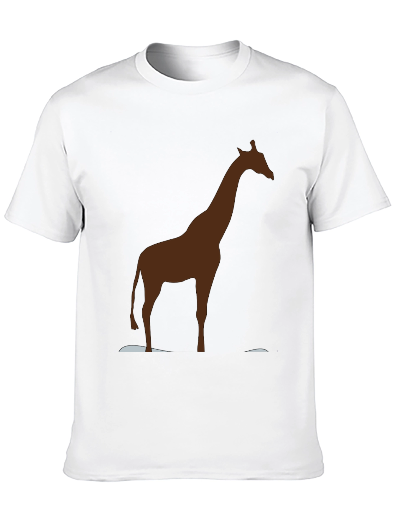 Giraffe Graphic Tee - Mens Black T-Shirt