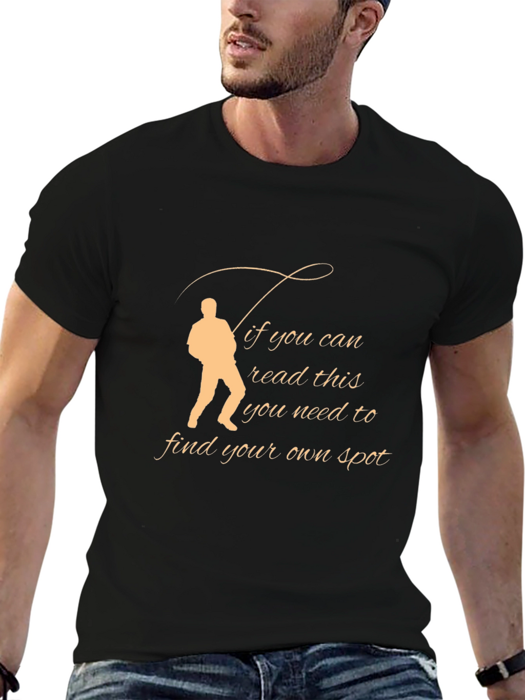 Fishing T-Shirt - Find Your Own Spot