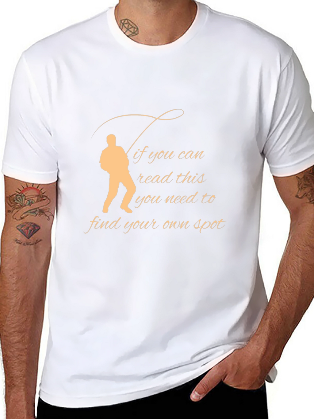 Fishing T-Shirt - Find Your Own Spot