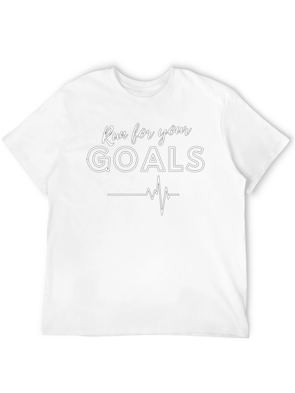 Run for Your Goals Graphic T-Shirt