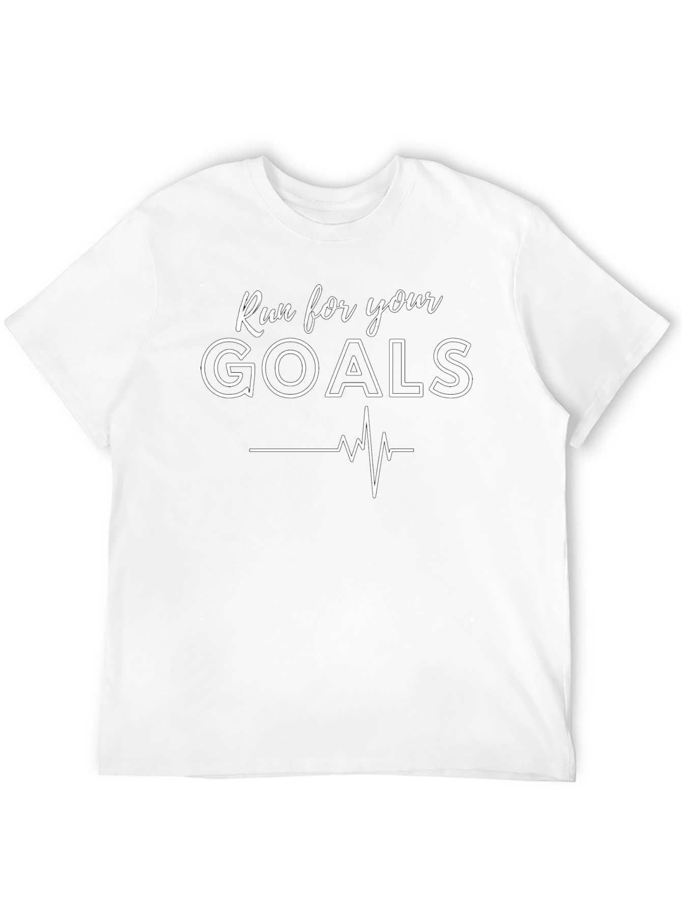Run for Your Goals Graphic T-Shirt
