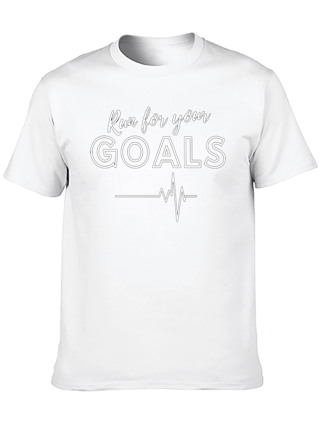 Run for Your Goals Graphic T-Shirt