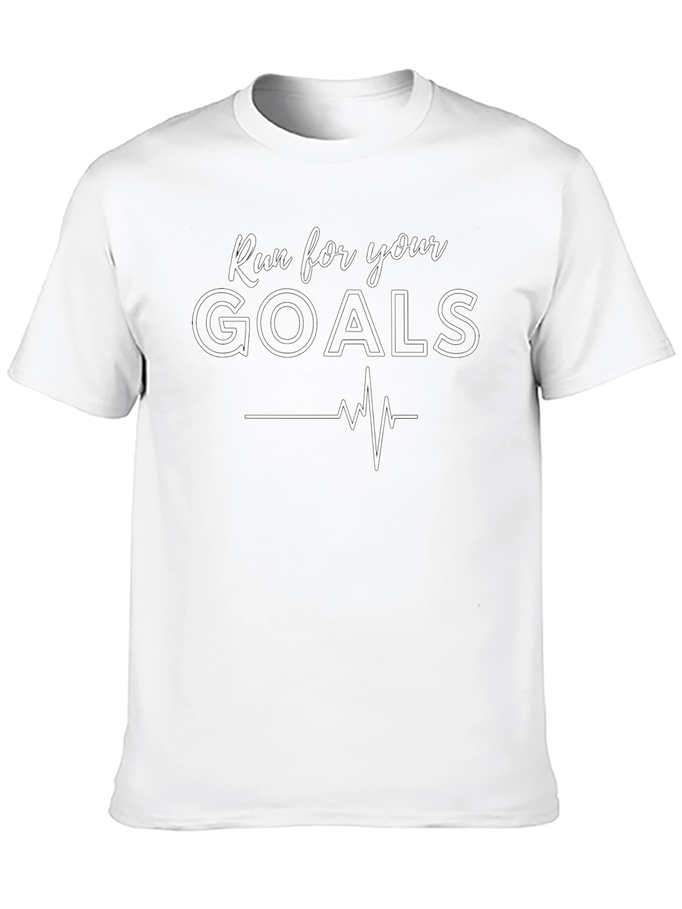 Run for Your Goals Graphic T-Shirt