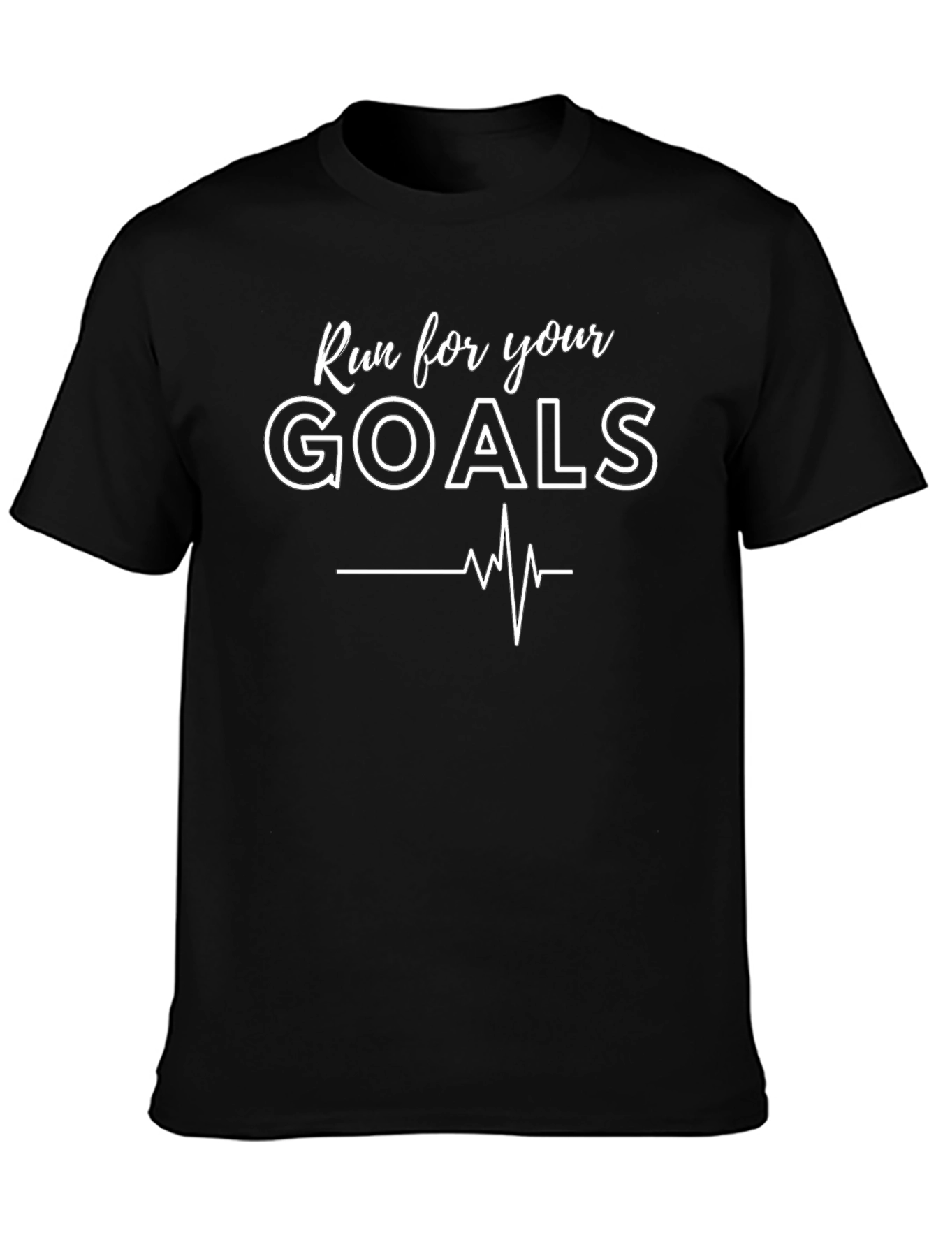 Run for Your Goals Graphic T-Shirt