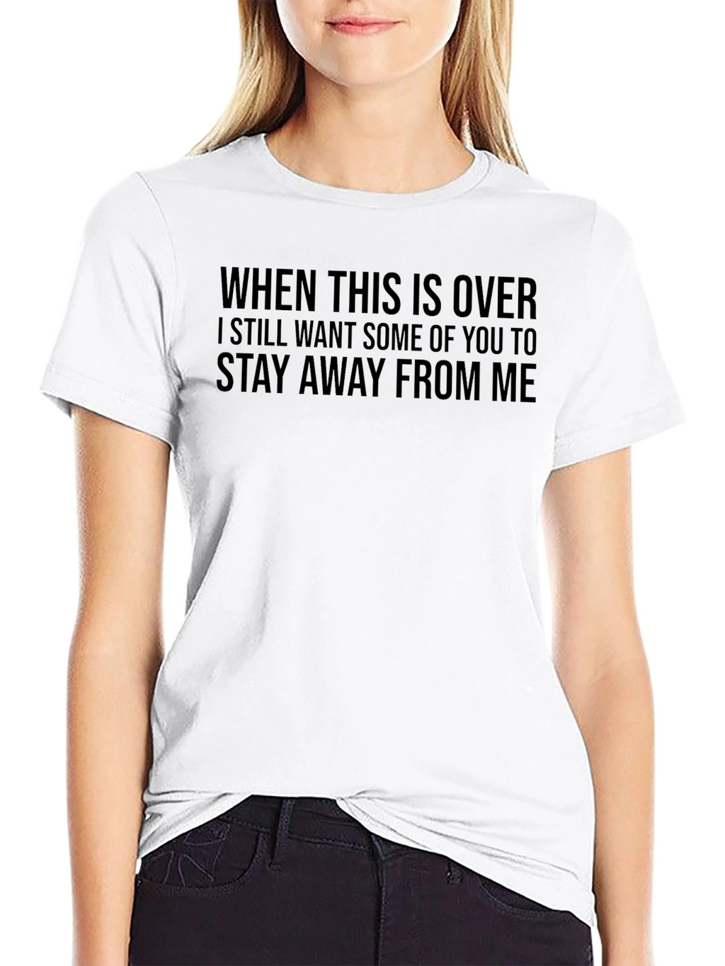 Funny Stay Away From Me Graphic T-Shirt