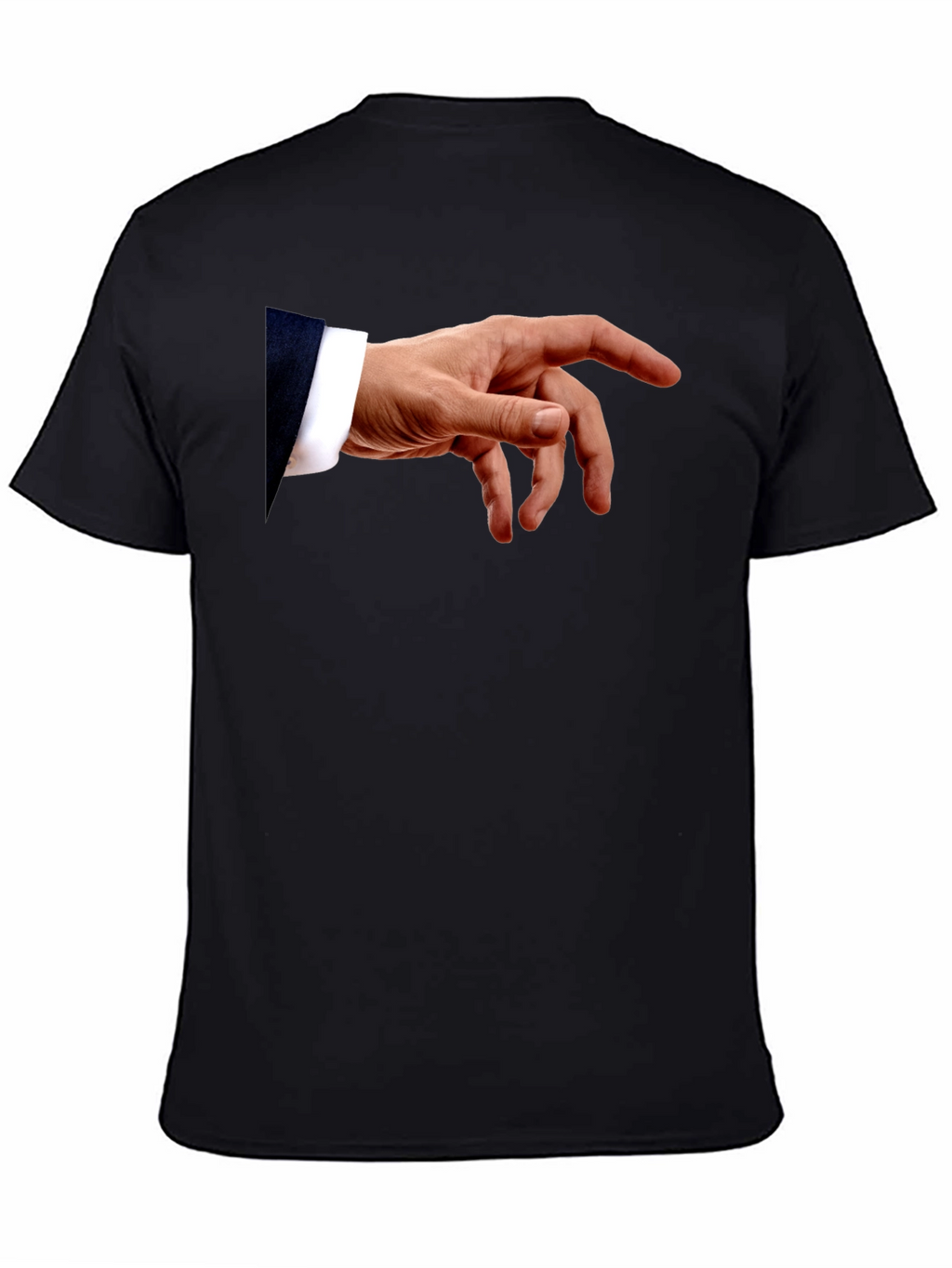 Michelangelos Creation of Adam Hand Graphic T-Shirt