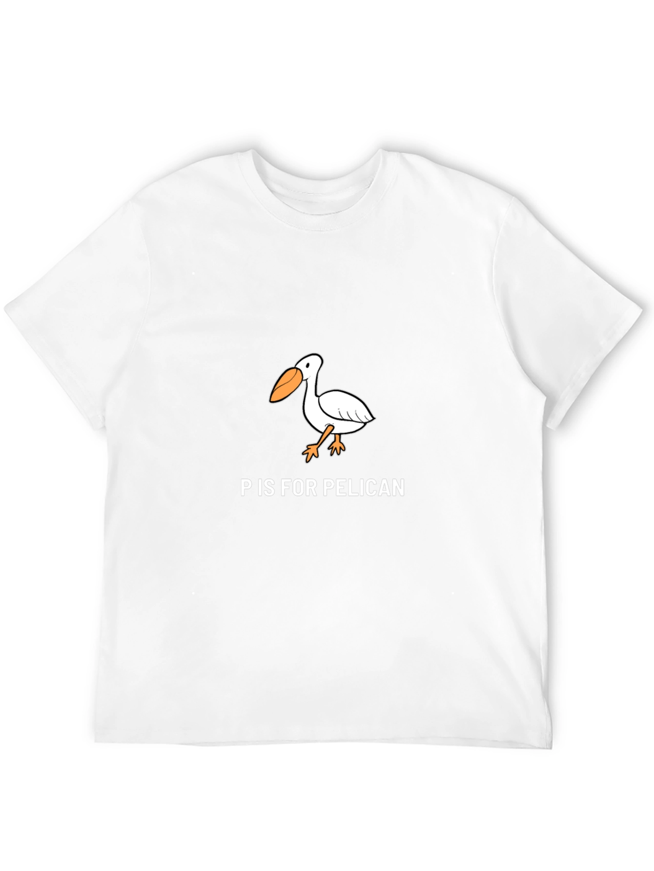 P is for Pelican Graphic T-Shirt