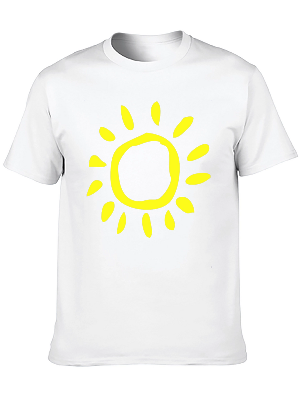 Sunny Day Black T-Shirt - Casual Style