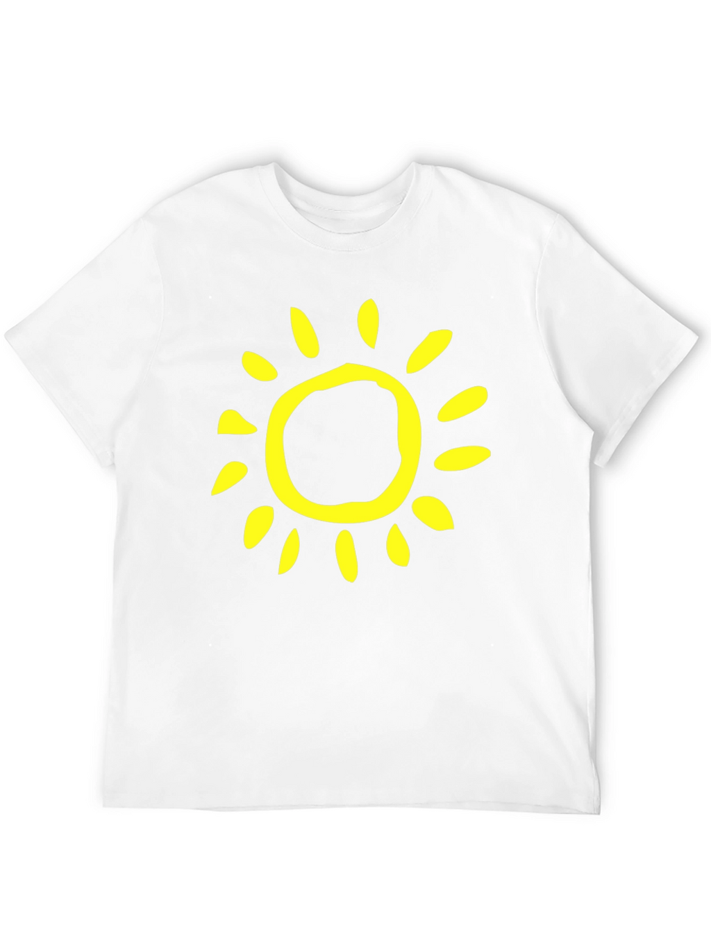 Sunny Day Black T-Shirt - Casual Style