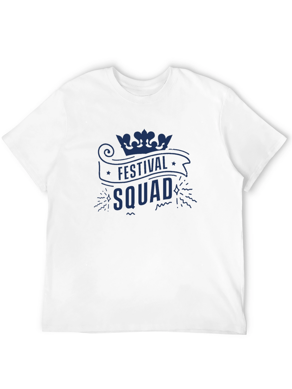Festival Squad Graphic Tee - Mens Black T-Shirt