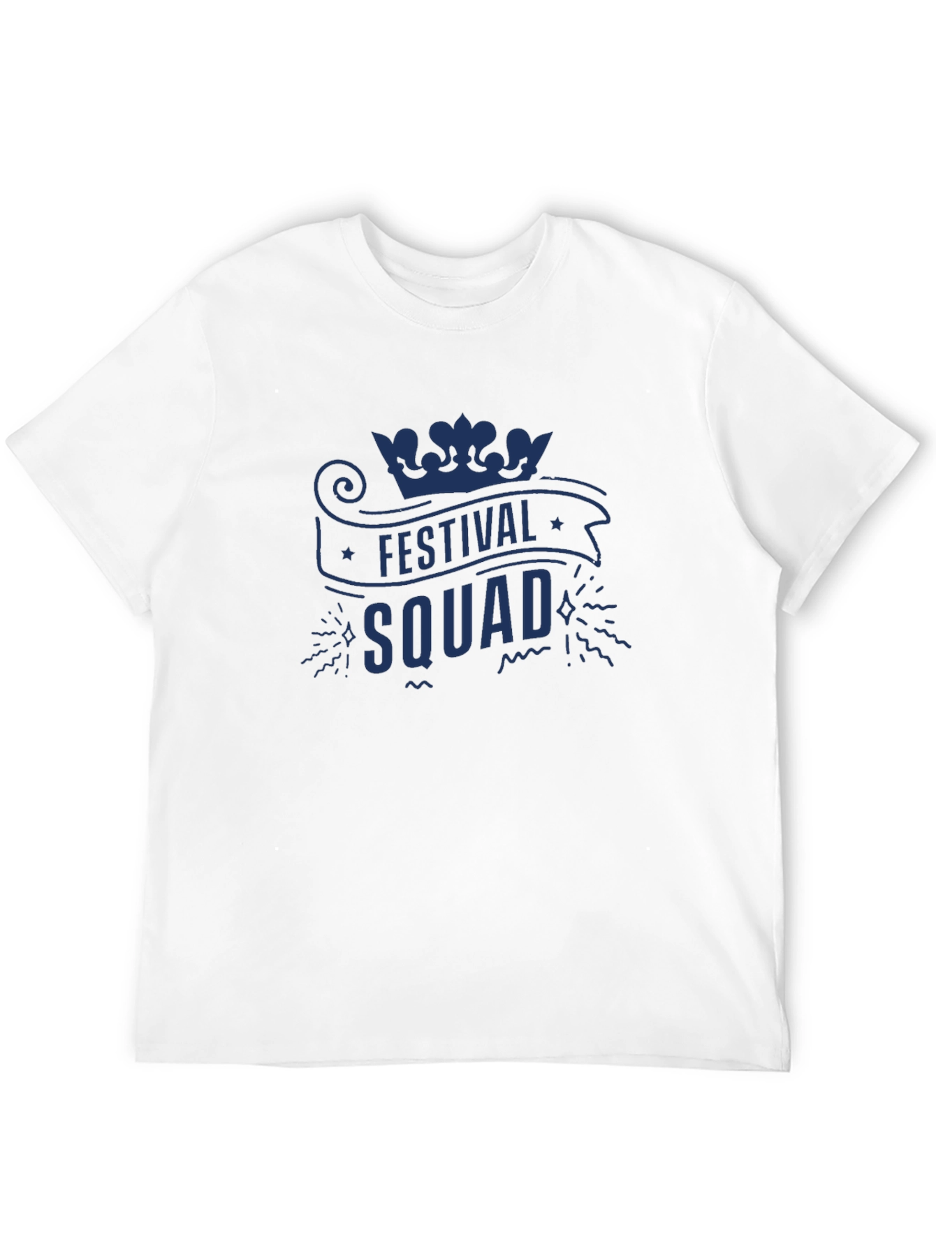 Festival Squad Graphic Tee - Mens Black T-Shirt
