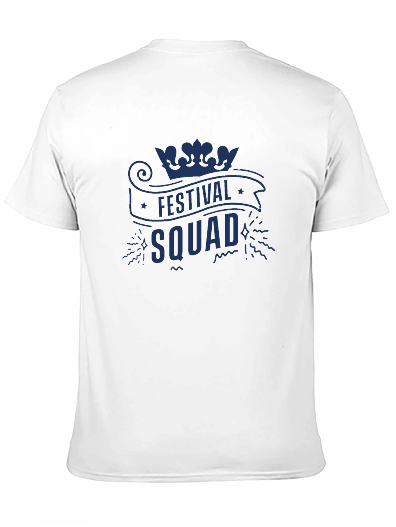 Festival Squad Graphic Tee - Mens Black T-Shirt