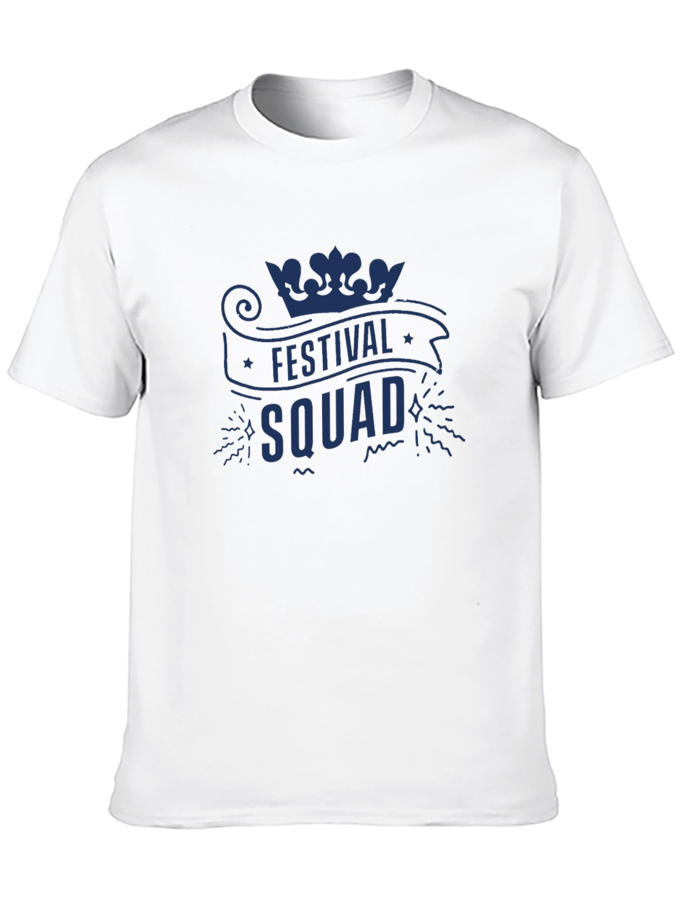 Festival Squad Graphic Tee - Mens Black T-Shirt