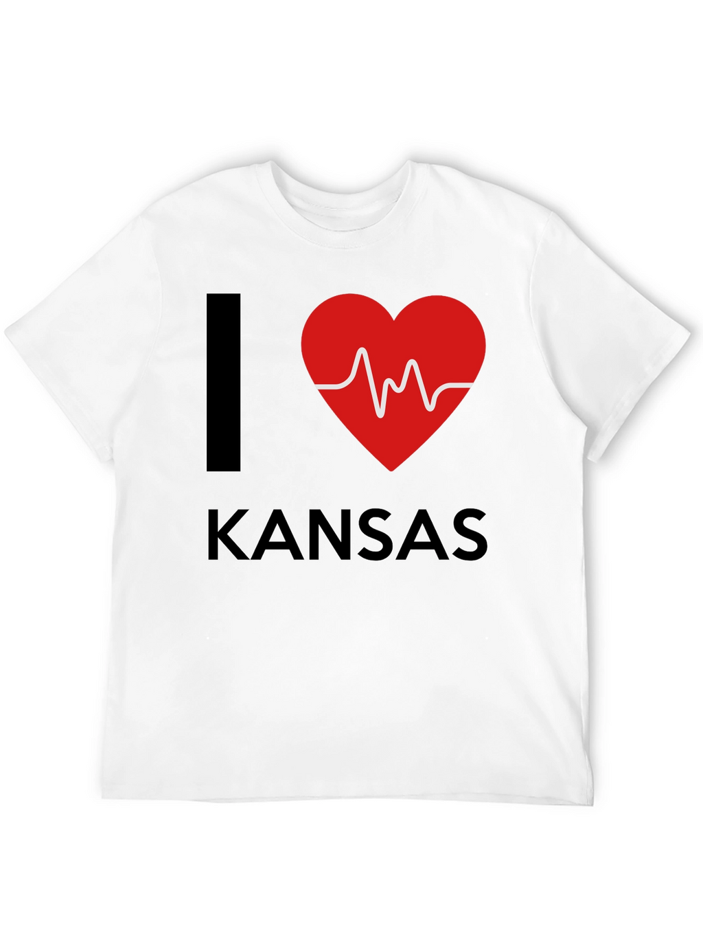 I Heart Kansas T-Shirt - State Pride Tee