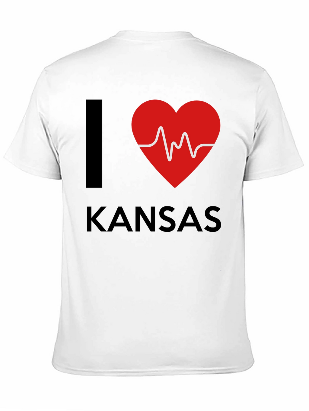 I Heart Kansas T-Shirt - State Pride Tee