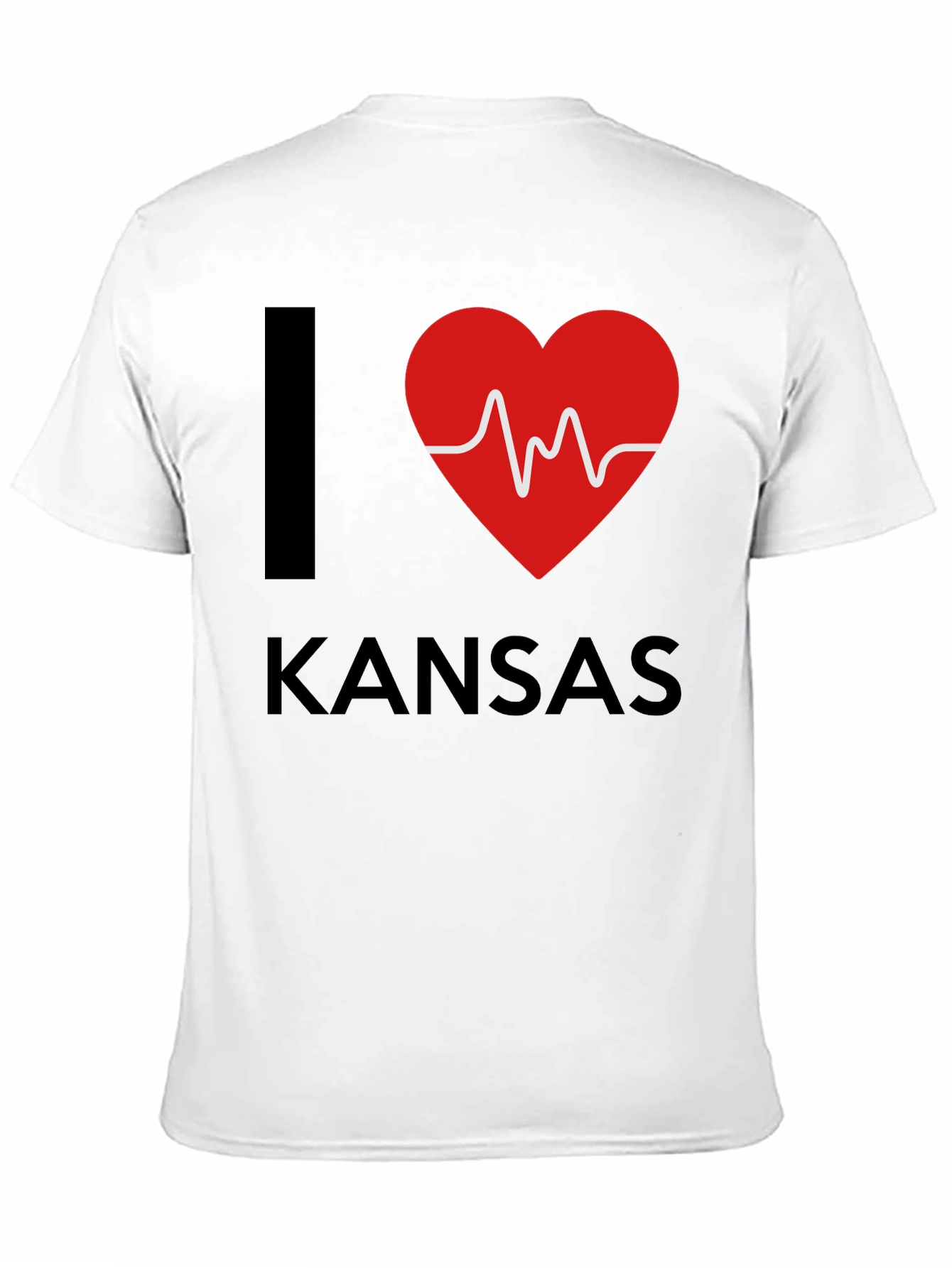 I Heart Kansas T-Shirt - State Pride Tee