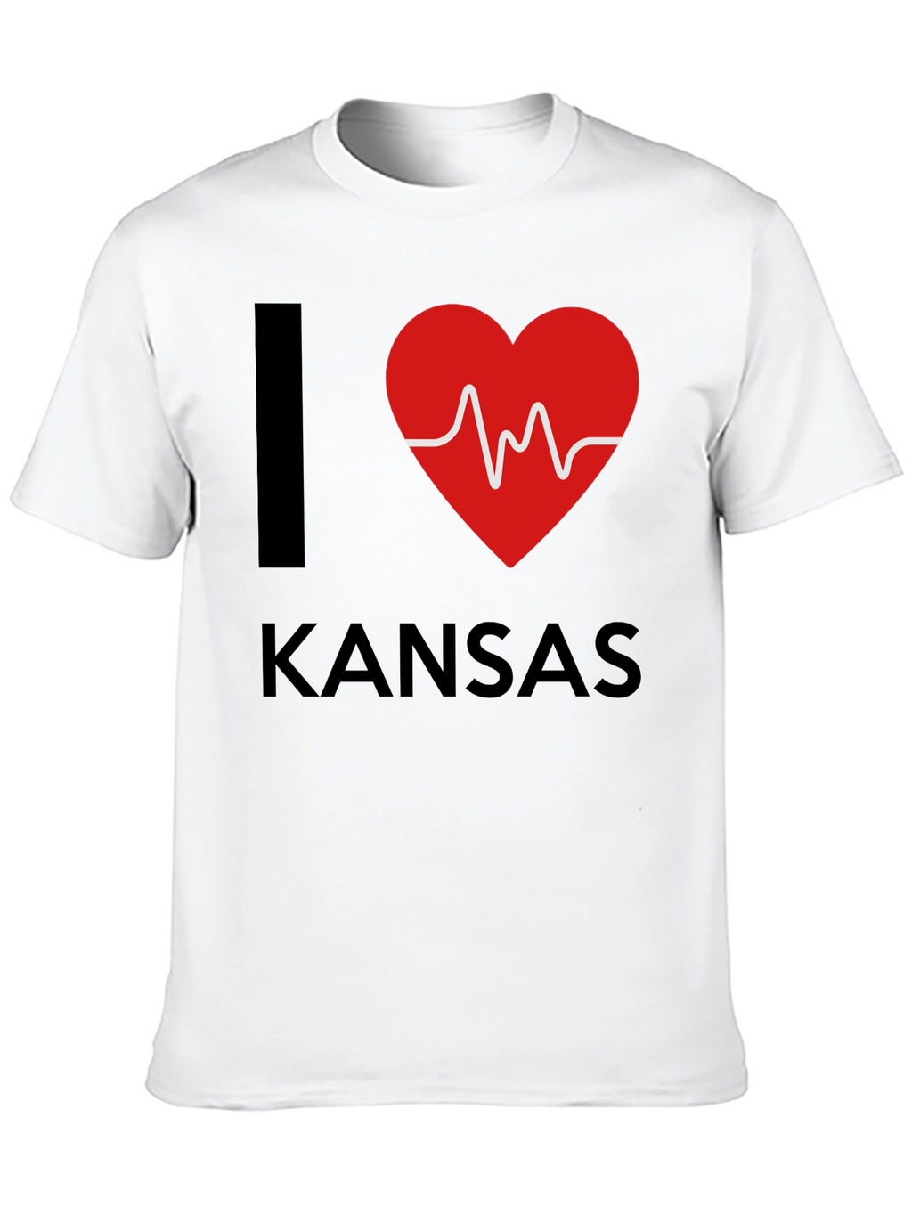 I Heart Kansas T-Shirt - State Pride Tee