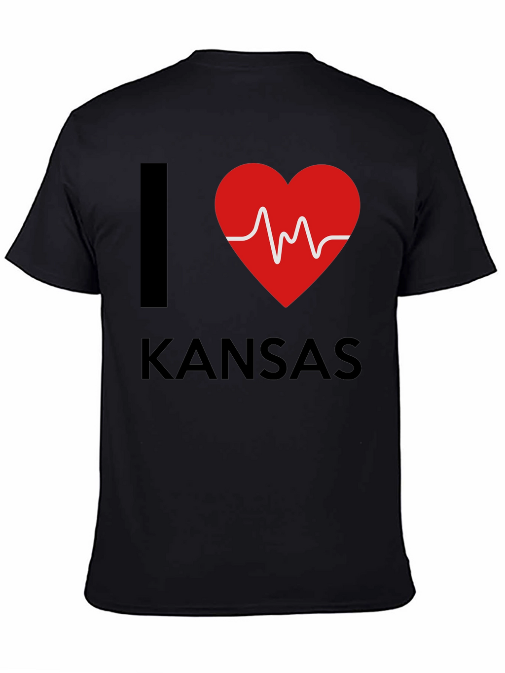 I Heart Kansas T-Shirt - State Pride Tee