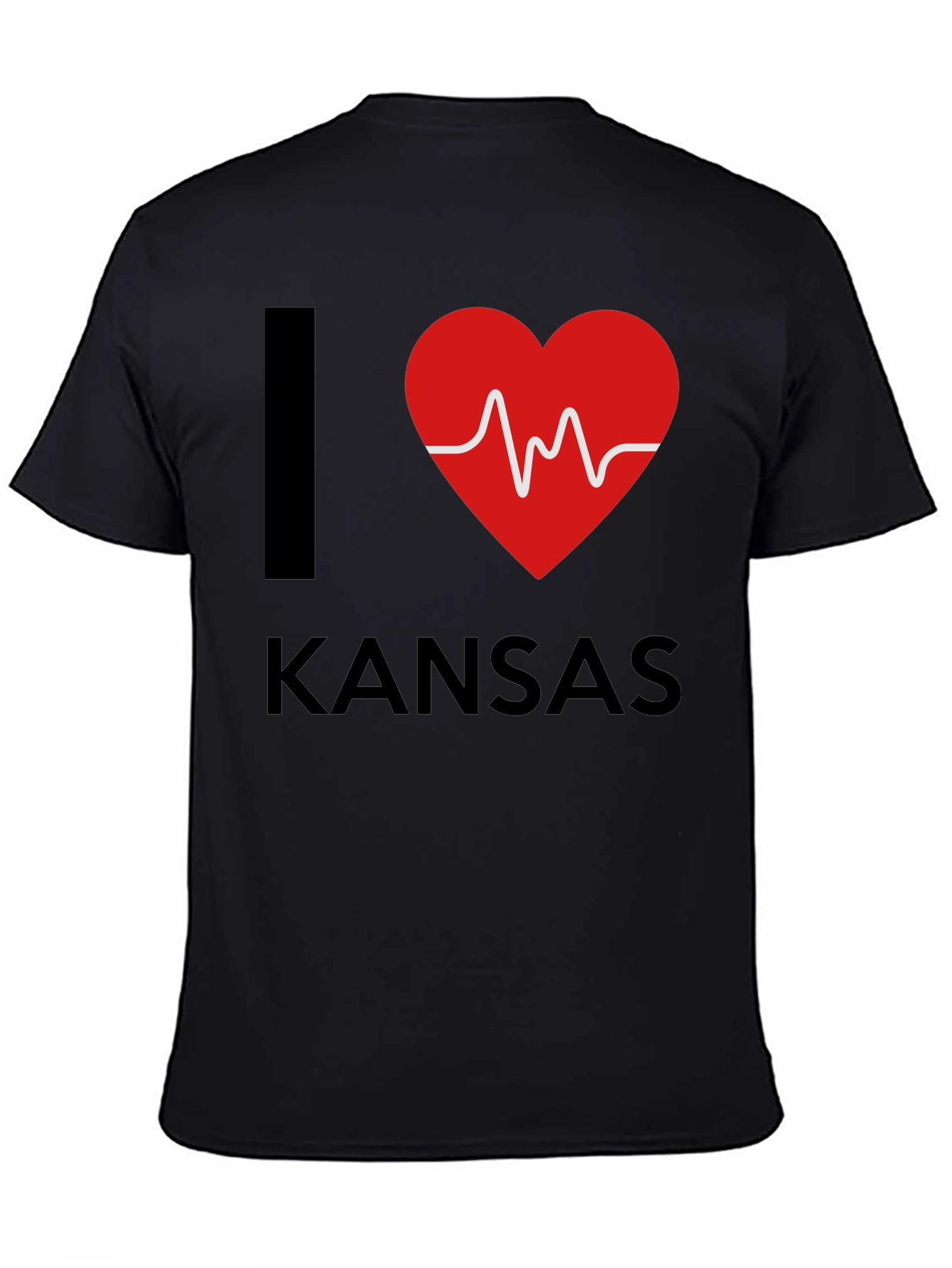 I Heart Kansas T-Shirt - State Pride Tee