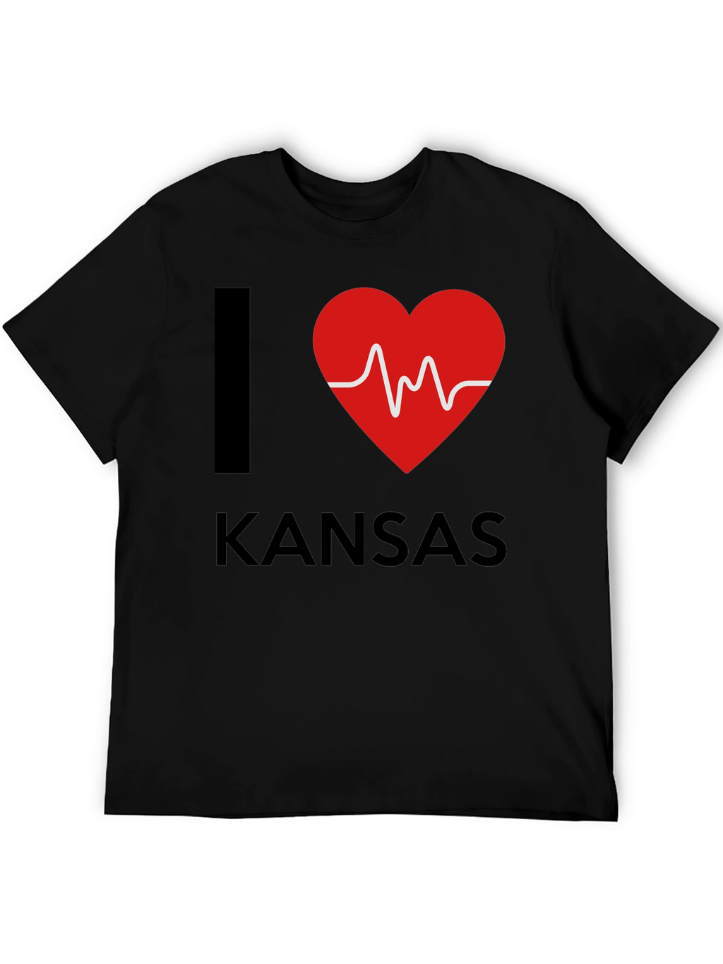 I Heart Kansas T-Shirt - State Pride Tee