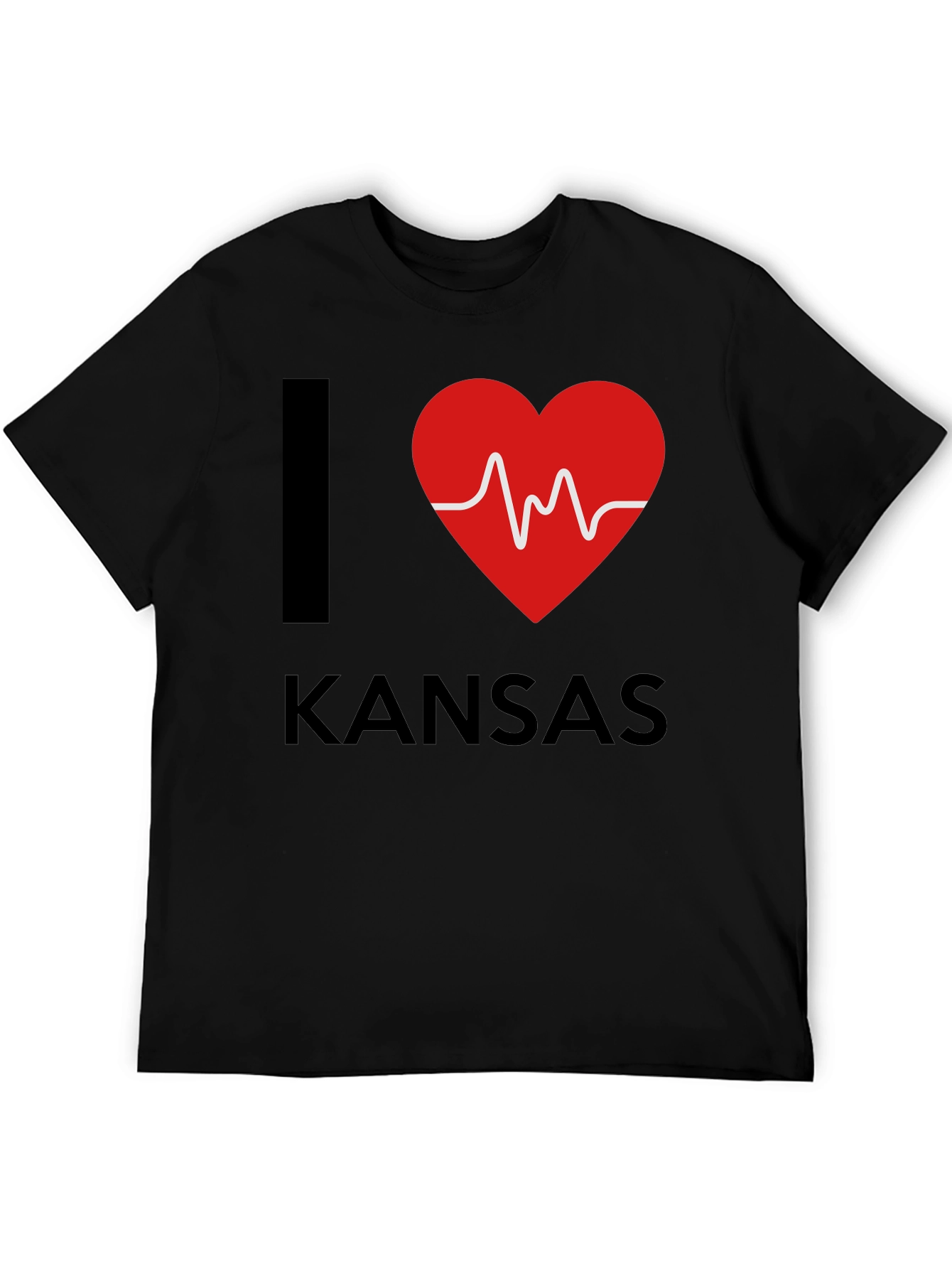 I Heart Kansas T-Shirt - State Pride Tee
