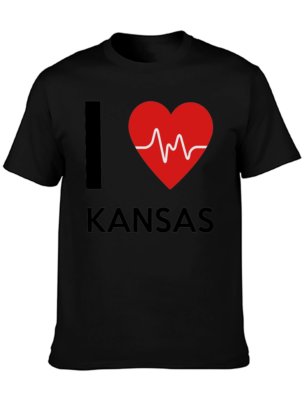 I Heart Kansas T-Shirt - State Pride Tee