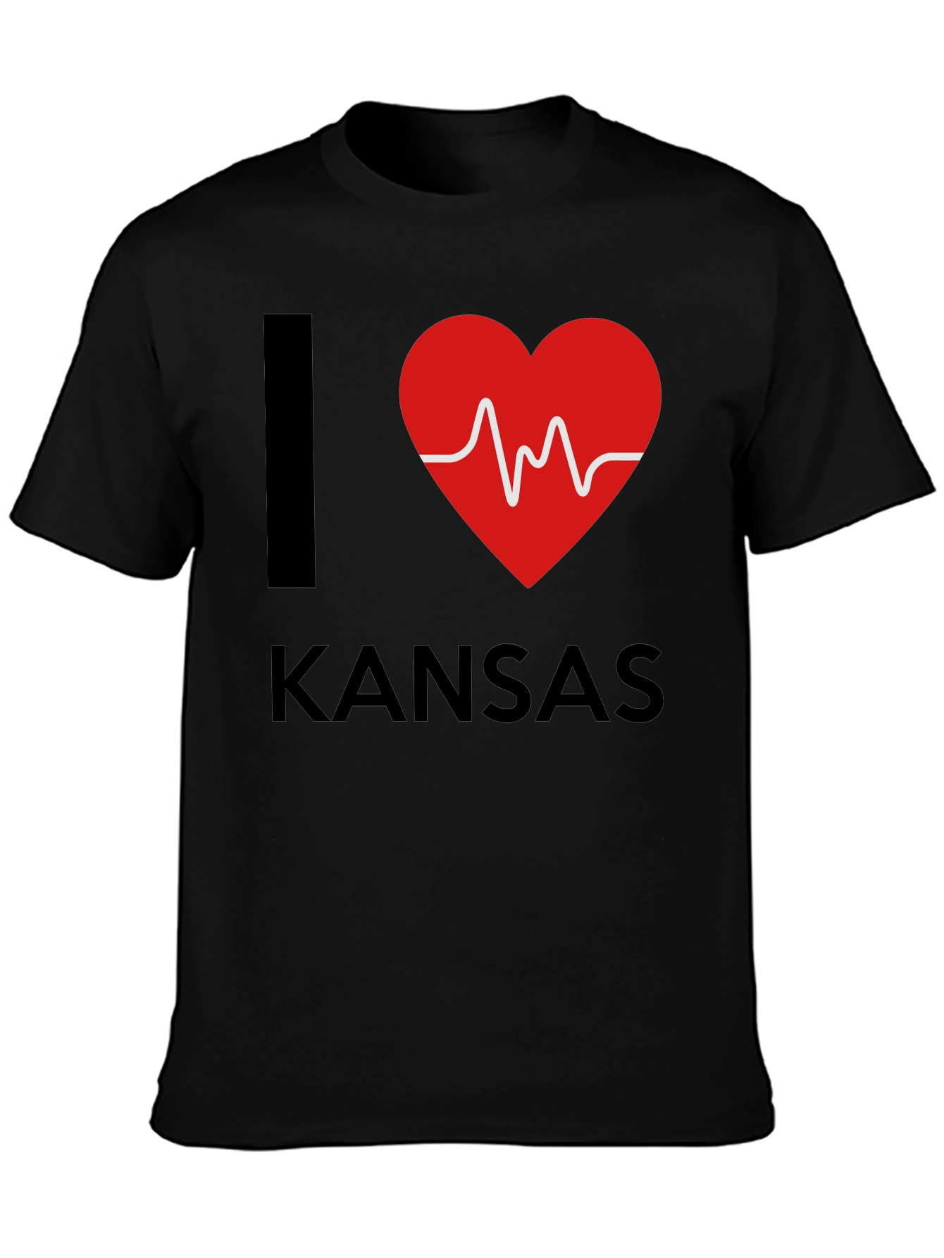 I Heart Kansas T-Shirt - State Pride Tee