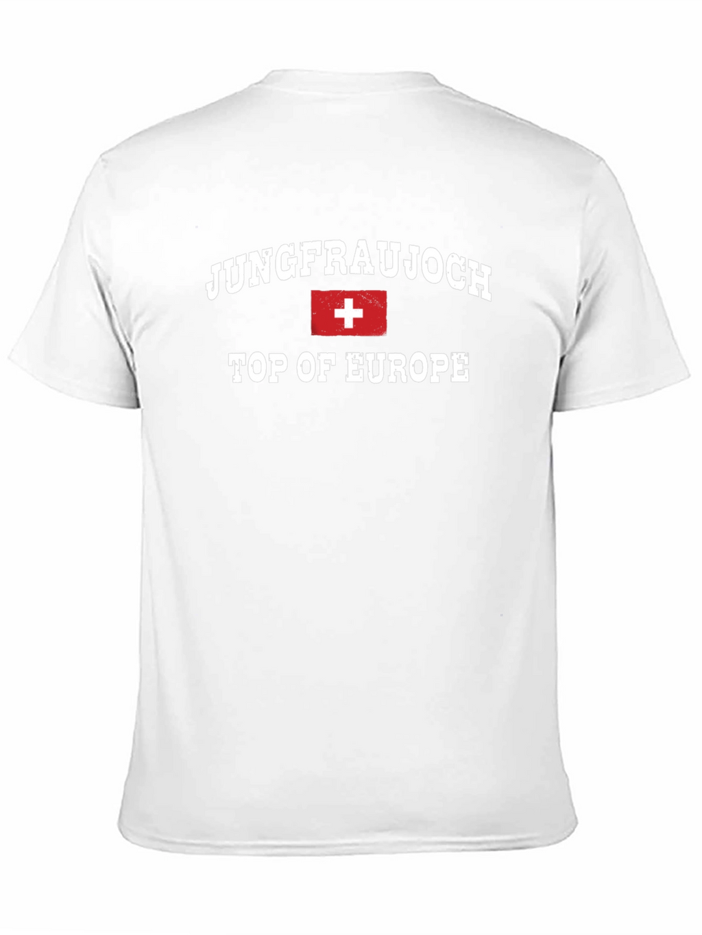 Jungfraujoch Top of Europe Black T-Shirt