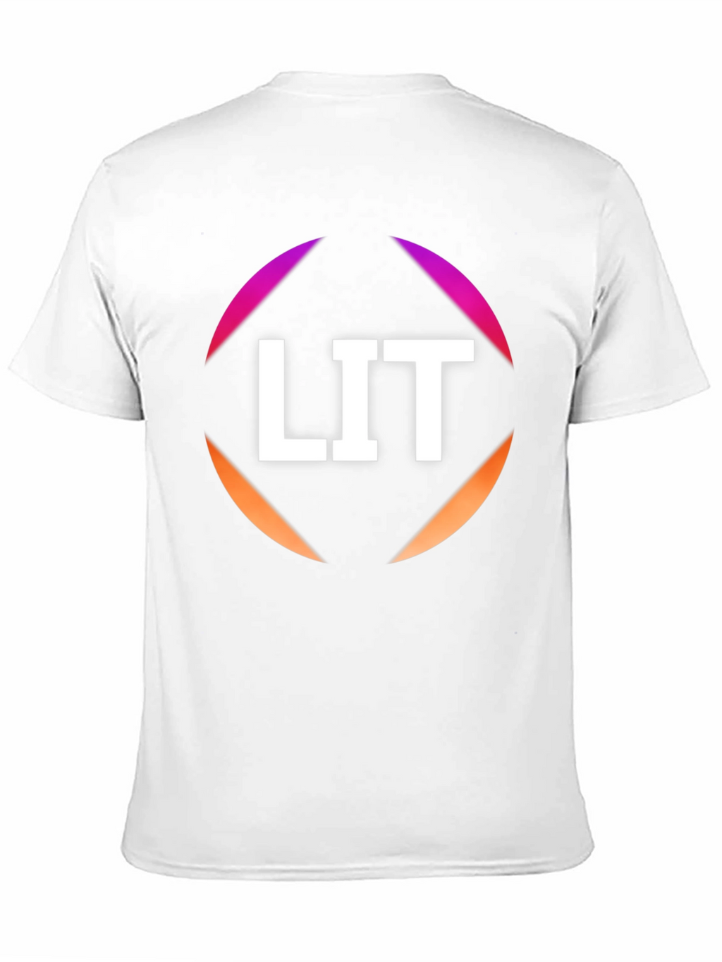 LIT Graphic Tee - Stylish Black Cotton T-Shirt