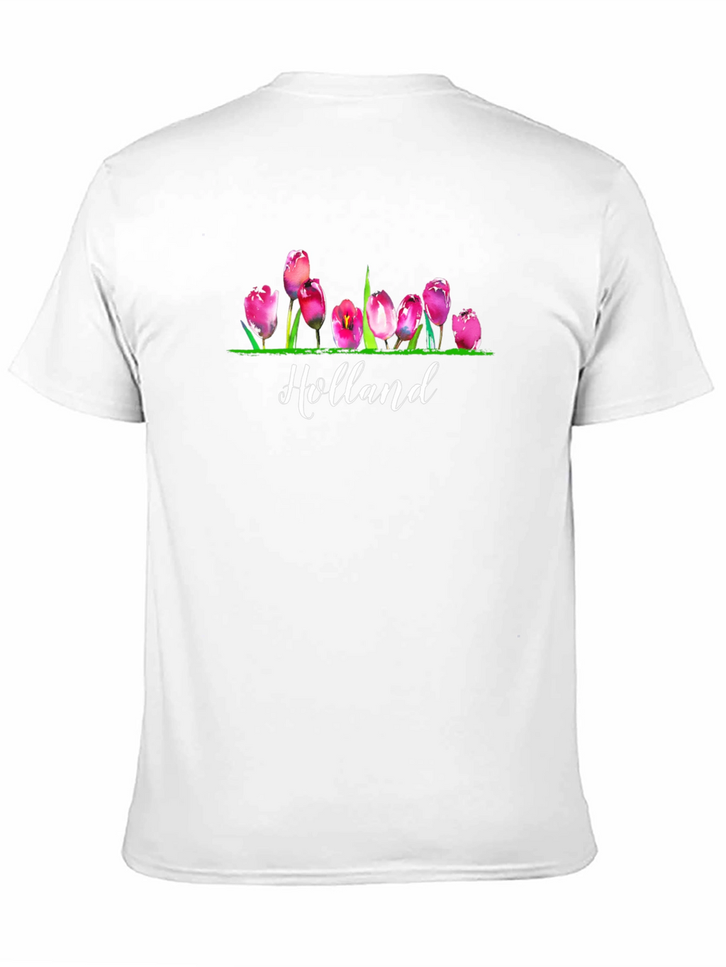 Holland Tulips Graphic T-Shirt