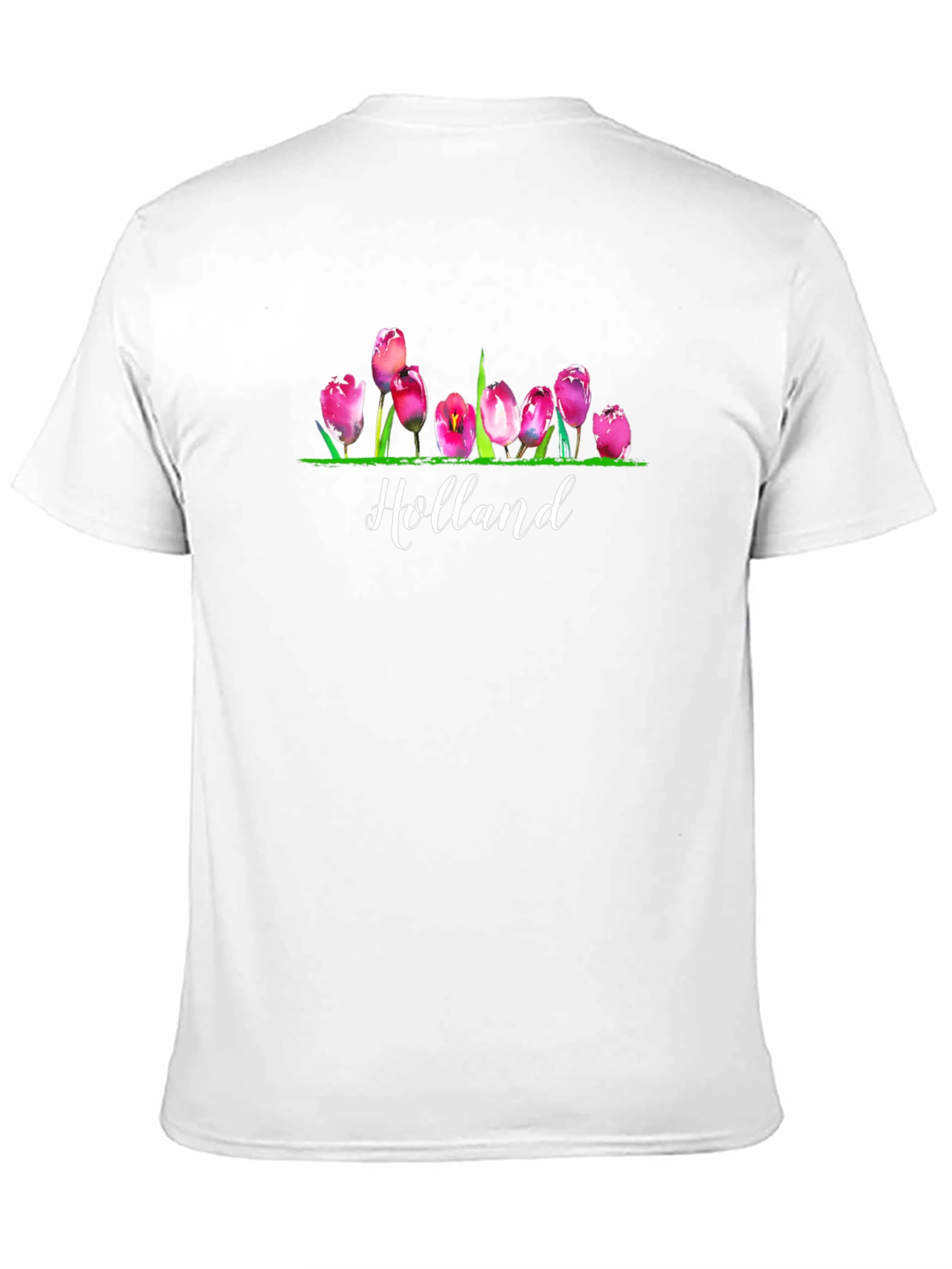 Holland Tulips Graphic T-Shirt