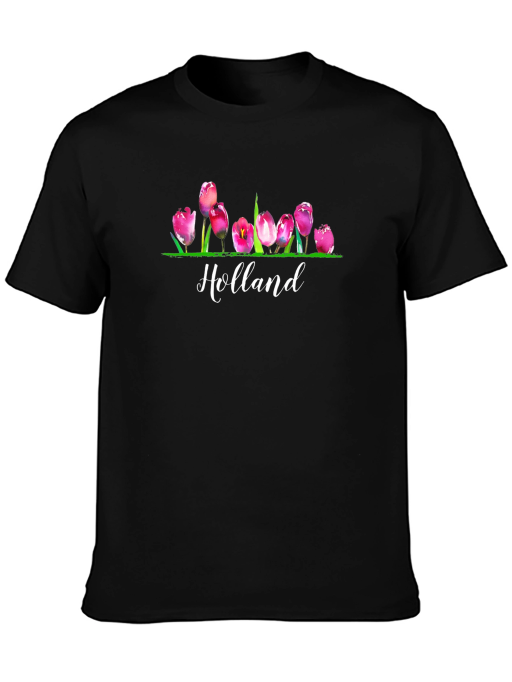 Holland Tulips Graphic T-Shirt